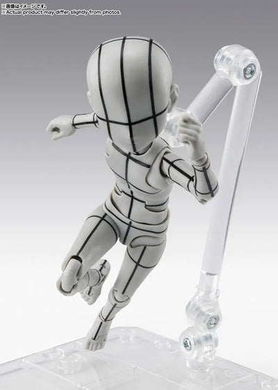 S.H.Figuarts - Body-kun - Wireframe, Ken Sugimori Edition, Gray Color Ver. (Bandai Spirits)ㅤ – Bandai Spirits – ActionFigureBrasil — acessórios