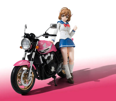 S.H. Figuarts - Hane Sakura (Uniform) & CB400 SUPER FOUR "Bakuon!!"ㅤ – Bandai – ActionFigureBrasil