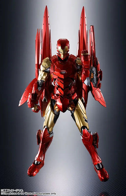 S.H.Figuarts Iron Man (Take On Avengers)ㅤ – Bandai Spirits – ActionFigureBrasil