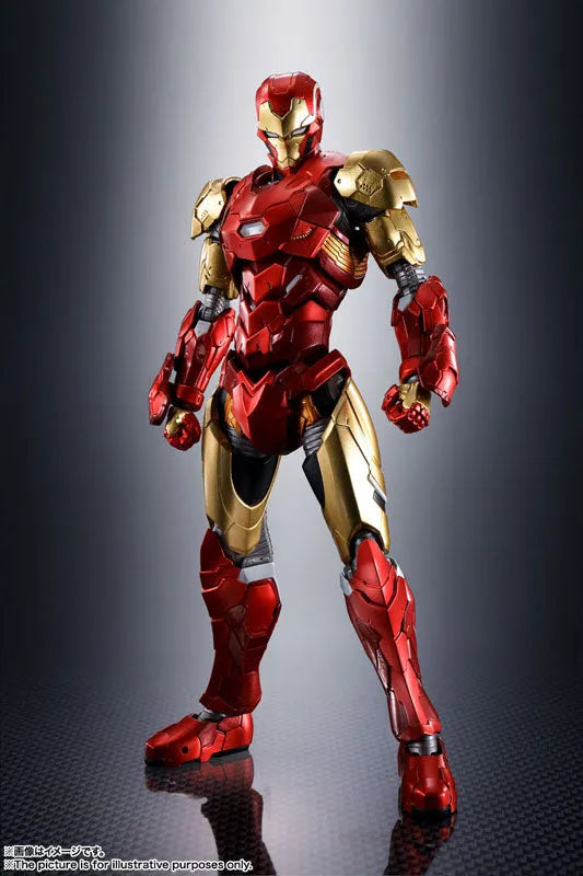 S.H.Figuarts Iron Man (Take On Avengers)ㅤ – Bandai Spirits – ActionFigureBrasil