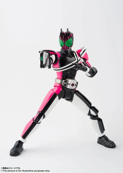 S.H.Figuarts (Shinkocchou Seihou) Kamen Rider Decade 50th Anniversary Ver. "Kamen Rider Decade"ㅤ – Bandai Spirits – ActionFigureBrasil — ângulo diferente