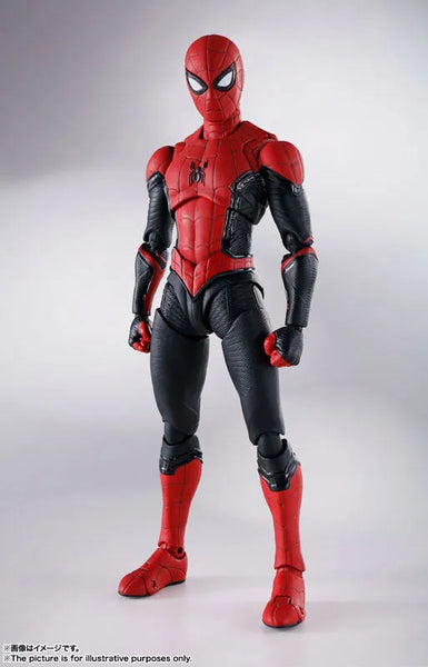 S.H.Figuarts Spider-Man [Upgraded Suit] (Spider-Man: No Way Home)ㅤ – Bandai Spirits – ActionFigureBrasil
