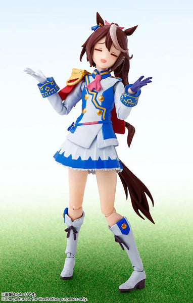 S.H.Figuarts Umamusume Pretty Derby Tokai Teioㅤ – Bandai Spirits – ActionFigureBrasil — com base expositora