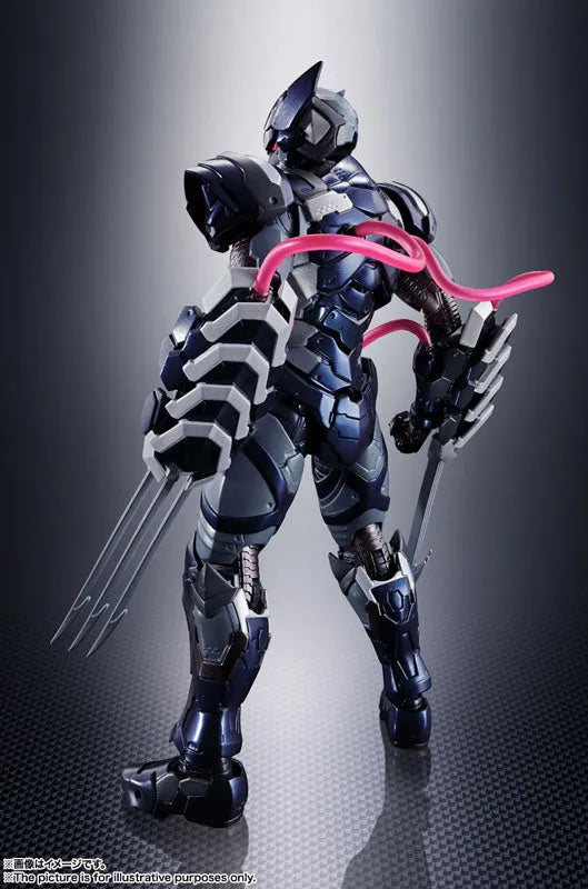 S.H.Figuarts Venom Symbiote Wolverine (Avengers: Tech-on)ㅤ – Bandai Spirits – ActionFigureBrasil