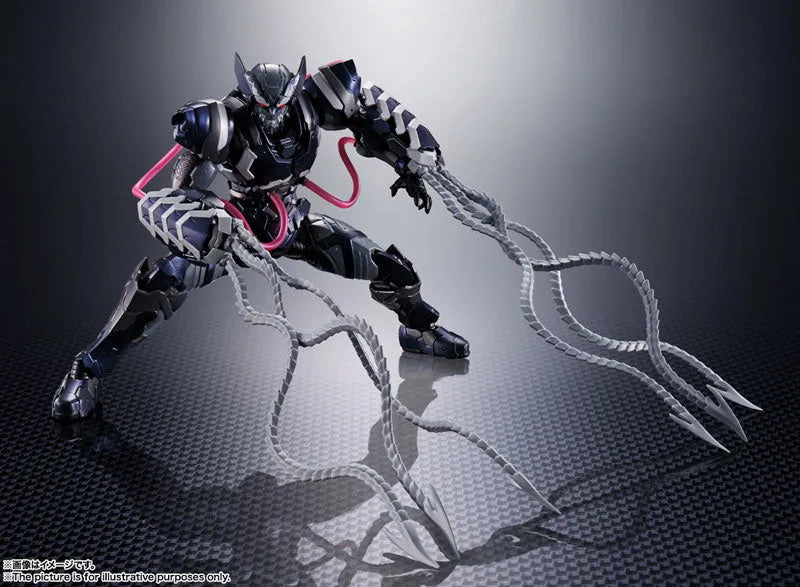 S.H.Figuarts Venom Symbiote Wolverine (Avengers: Tech-on)ㅤ – Bandai Spirits – ActionFigureBrasil
