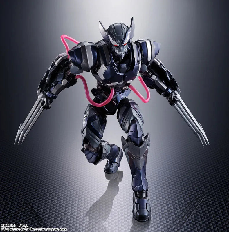 S.H.Figuarts Venom Symbiote Wolverine (Avengers: Tech-on)ㅤ – Bandai Spirits – ActionFigureBrasil