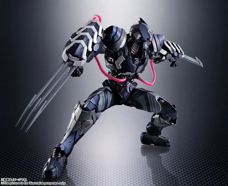 S.H.Figuarts Venom Symbiote Wolverine (Avengers: Tech-on)ㅤ – Bandai Spirits – ActionFigureBrasil