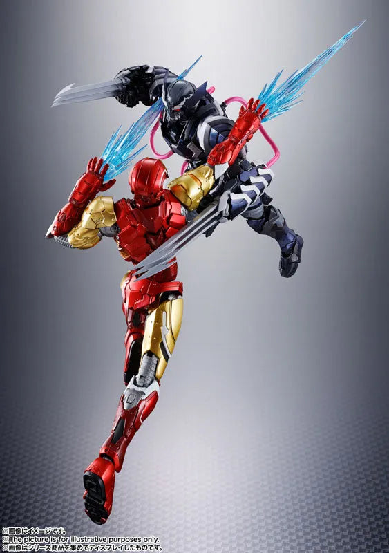S.H.Figuarts Venom Symbiote Wolverine (Avengers: Tech-on)ㅤ – Bandai Spirits – ActionFigureBrasil