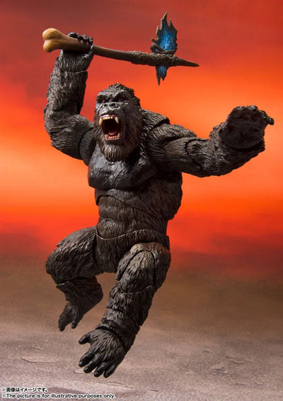 S.H.MonsterArts KONG from Movie "GODZILLA VS. KONG" (2021) (Name)ㅤ – Bandai Spirits – ActionFigureBrasil — detalhe do produto