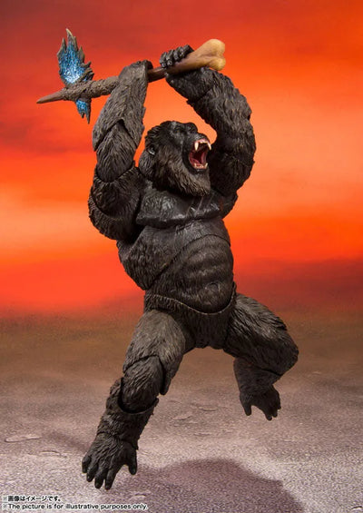 S.H.MonsterArts KONG from Movie "GODZILLA VS. KONG" (2021) (Name)ㅤ – Bandai Spirits – ActionFigureBrasil — close