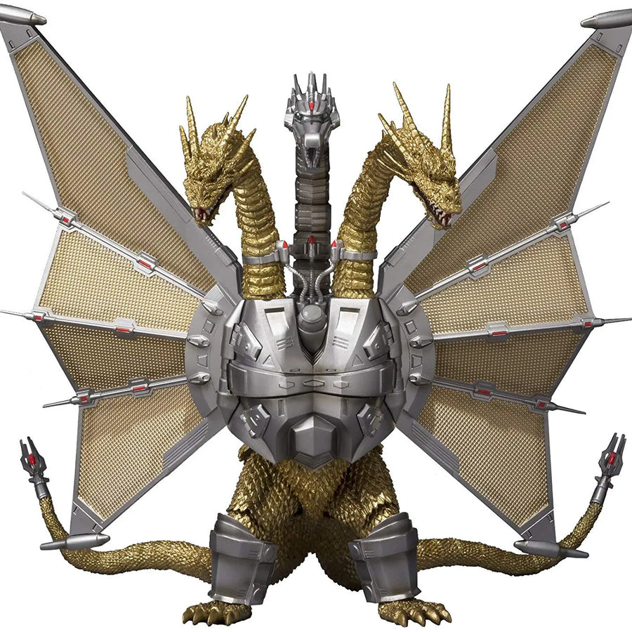 S.H. MonsterArts Mecha King Ghidorahㅤ – Bandai – ActionFigureBrasil