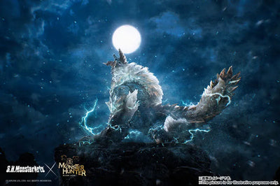 S.H.MonsterArts Zinogre "Monster Hunter World: Iceborne"ㅤ – Bandai Spirits – ActionFigureBrasil — ambientada