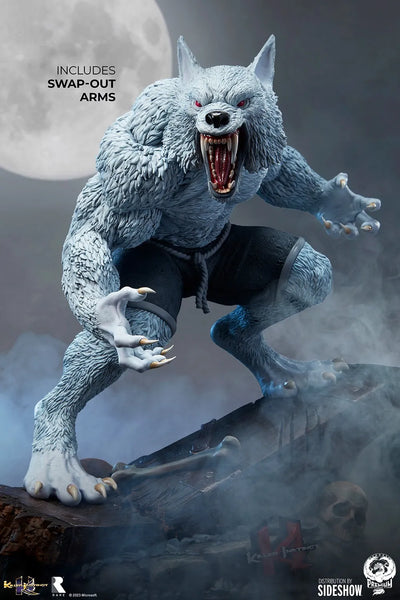 Sabrewulf – White Wolf - LIMITED EDITION: 350 (White Wolf Variant) – PCS – ActionFigure Brasil — ângulo diferente