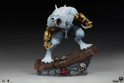 Sabrewulf – White Wolf - LIMITED EDITION: 350 (White Wolf Variant) – PCS – ActionFigure Brasil — iluminação de estúdio