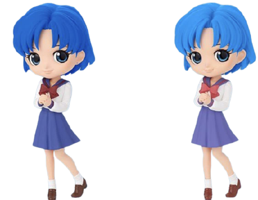 Sailor Moon Eternal - Q posket - Ami Mizuno - Set of 2 (Bandai Spirits)ㅤ – Bandai Spirits – ActionFigureBrasil