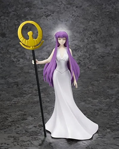 Saint Seiya - Athena (Kido Saori) - D.D. Panoramation - Golden Zodiac Extention Set Fire Clock of the Sanctuary -Goddess Athena and Soldiers- (Bandai)ㅤ – Bandai – ActionFigureBrasil