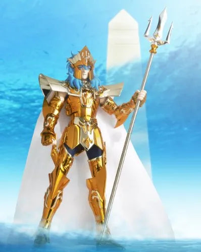 Saint Seiya - Kaiou Poseidon - Saint Cloth Myth - Myth Cloth - Marine Scale (Bandai)ㅤ – Bandai – ActionFigureBrasil