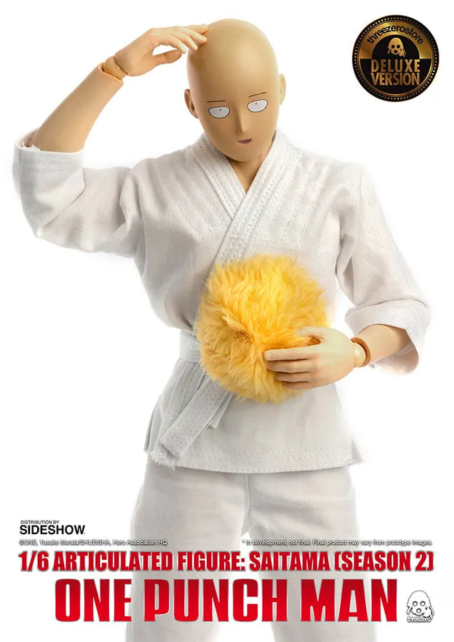 Saitama (Deluxe Version) – Threezero – ActionFigure Brasil — embalagem