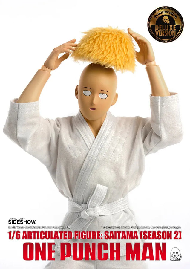 Saitama (Deluxe Version) – Threezero – ActionFigure Brasil — embalagem