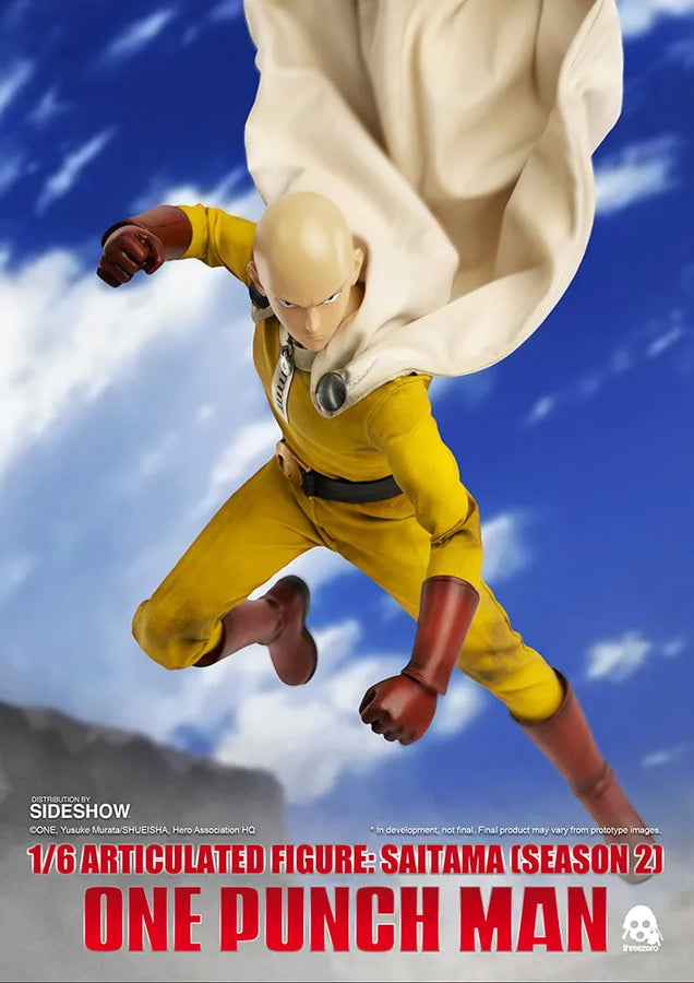 Saitama (Deluxe Version) – Threezero – ActionFigure Brasil — embalagem