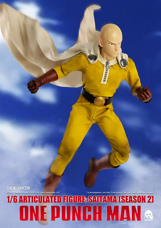 Saitama (Deluxe Version) – Threezero – ActionFigure Brasil — embalagem
