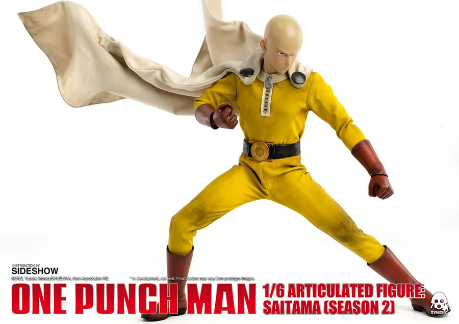 Saitama (Deluxe Version) – Threezero – ActionFigure Brasil — embalagem