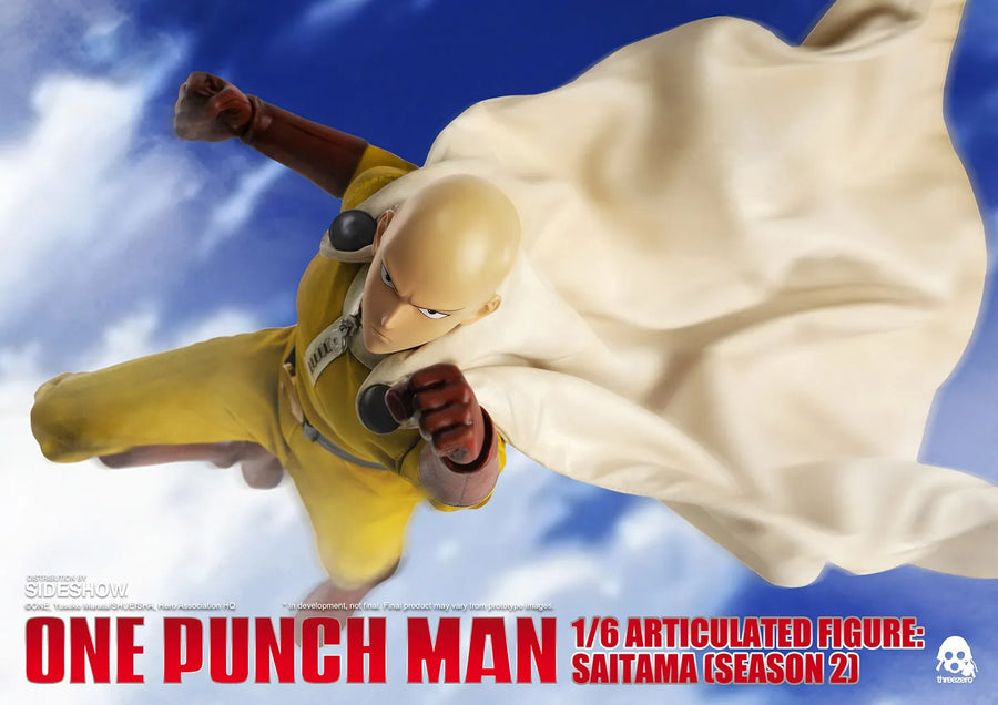 Saitama (Deluxe Version) – Threezero – ActionFigure Brasil — embalagem