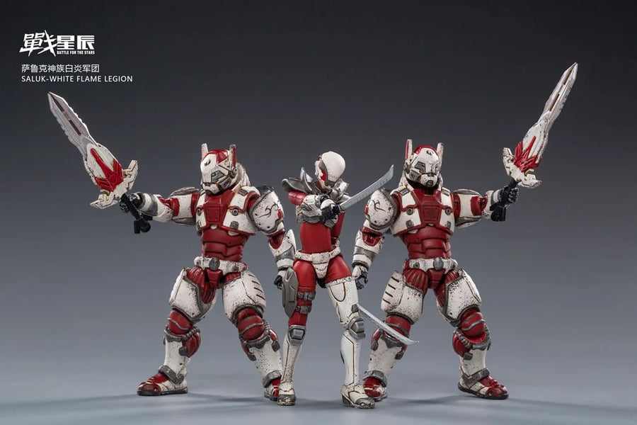 Saluk - White Flame Legion – Joytoy – ActionFigure Brasil
