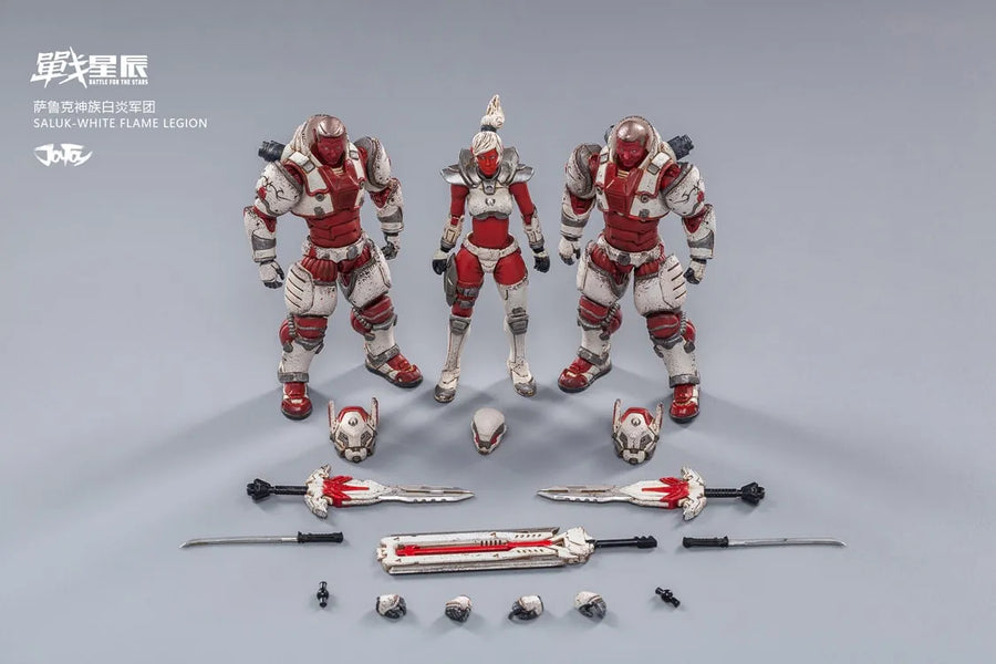Saluk - White Flame Legion – Joytoy – ActionFigure Brasil