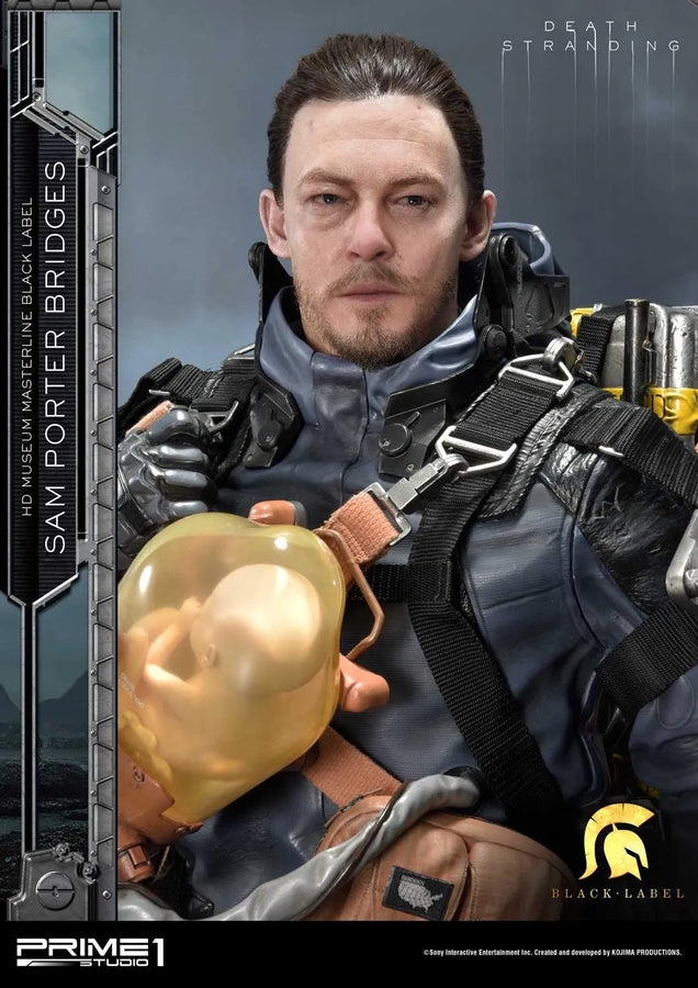 Sam Porter Bridges (Black Label Version) Death Stranding – Prime1Studio – ActionFigure Brasil