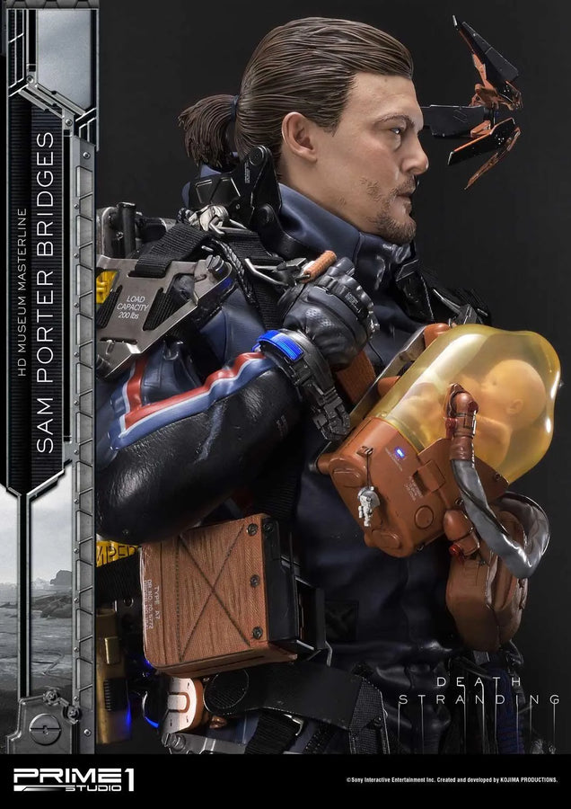 Sam Porter Bridges (Regular Version) Death Stranding – Prime1Studio – ActionFigure Brasil