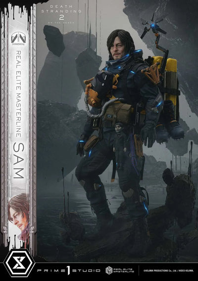 Sam (Regular Version) DEATH STRANDING 2: ON THE BEACH – Prime1Studio – ActionFigure Brasil
