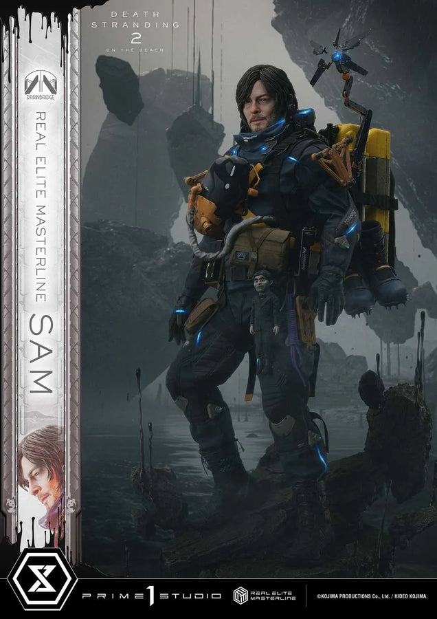 Sam (Regular Version) DEATH STRANDING 2: ON THE BEACH – Prime1Studio – ActionFigure Brasil