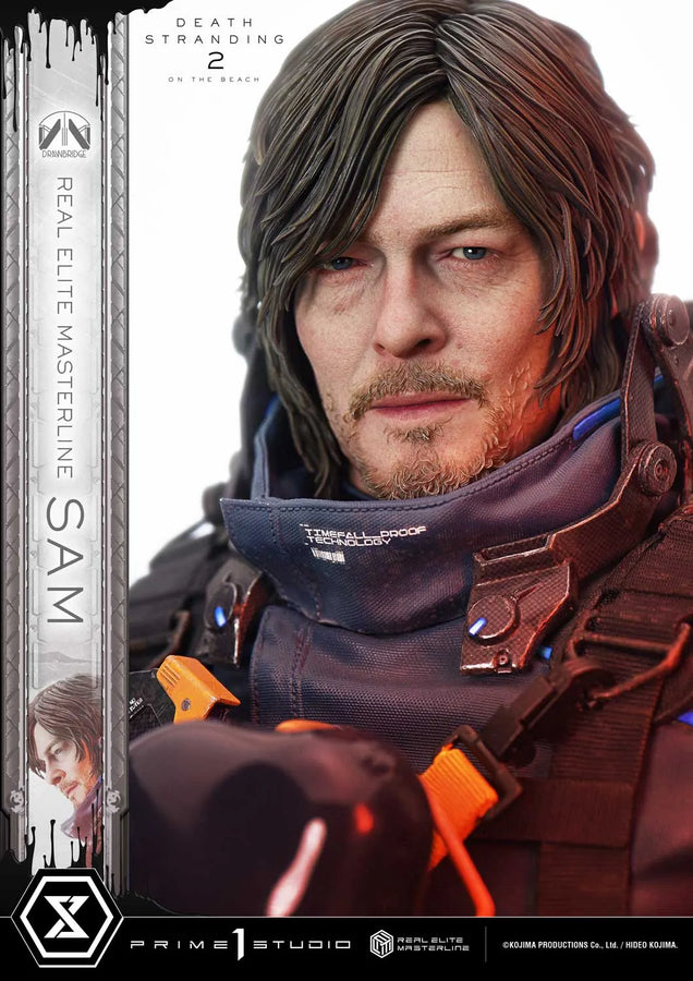 Sam (Regular Version) DEATH STRANDING 2: ON THE BEACH – Prime1Studio – ActionFigure Brasil
