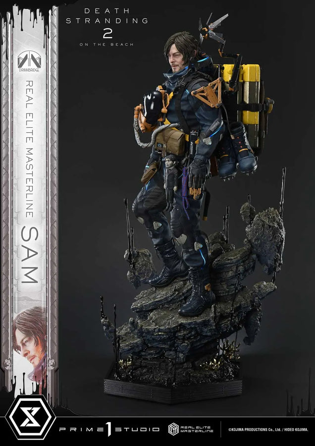 Sam (Regular Version) DEATH STRANDING 2: ON THE BEACH – Prime1Studio – ActionFigure Brasil