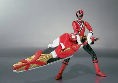 Samurai Sentai Shinkenger - Shinken Red - S.H.Figuarts (Bandai)ㅤ – Bandai – ActionFigureBrasil — ângulo diferente