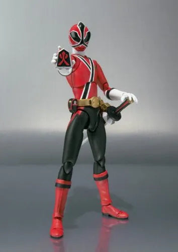 Samurai Sentai Shinkenger - Shinken Red - S.H.Figuarts (Bandai)ㅤ – Bandai – ActionFigureBrasil — iluminação de estúdio