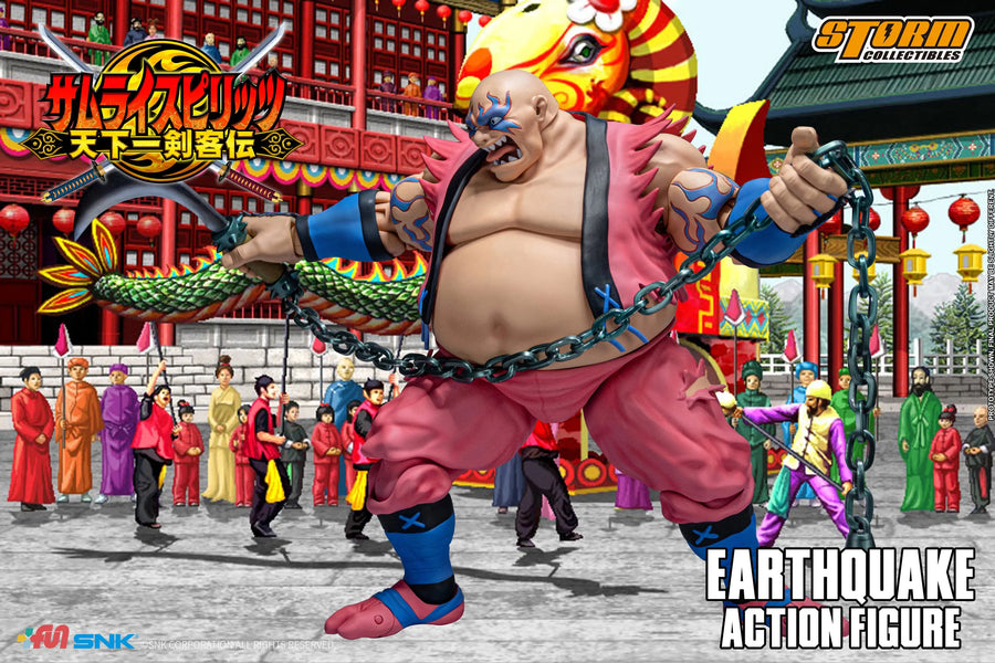Samurai Spirits - Tenkaichiken Kyakuden - Earthquake (Storm Collectibles)ㅤ – Storm Collectibles – ActionFigureBrasil