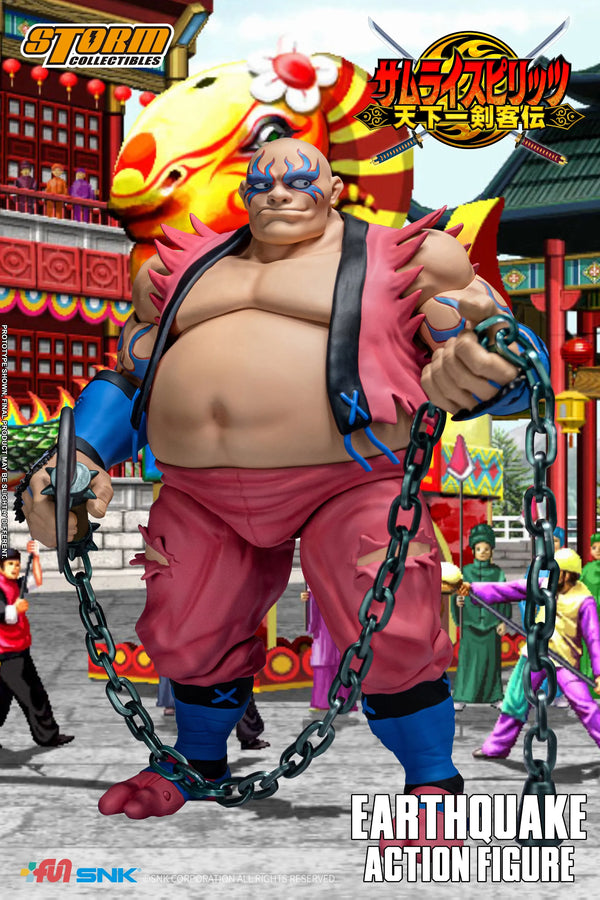 Samurai Spirits - Tenkaichiken Kyakuden - Earthquake (Storm Collectibles)ㅤ – Storm Collectibles – ActionFigureBrasil