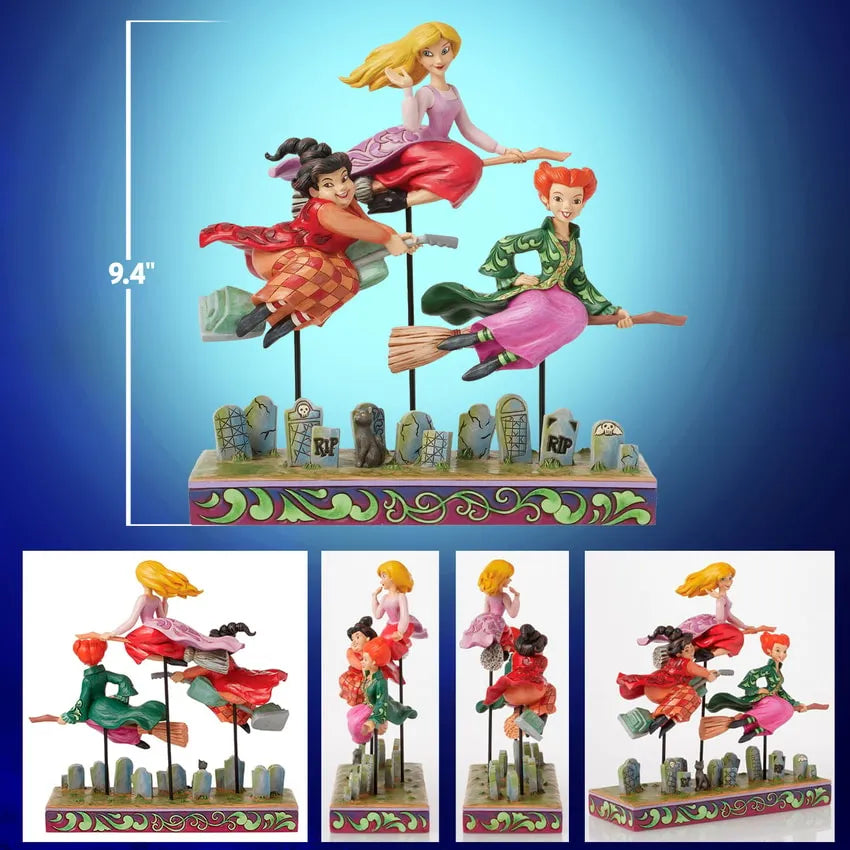 Sanderson Sisters Flying – Enesco, LLC – ActionFigure Brasil