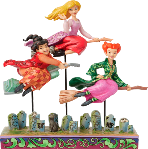 Sanderson Sisters Flying – Enesco, LLC – ActionFigure Brasil