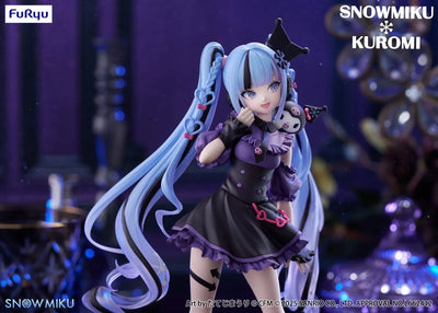 Sanrio Characters - Vocaloid - Hatsune Miku - Kuromi - Trio-Try-iT Figure (FuRyu)ㅤ – FuRyu – ActionFigureBrasil — close