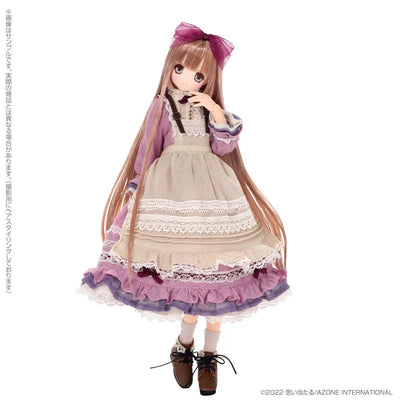 Sarah's a la Mode Sarah - meow x meow a la mode - Secret Story - Violet Lilac ver. (Azone)ㅤ – Azone International – ActionFigureBrasil — ângulo diferente