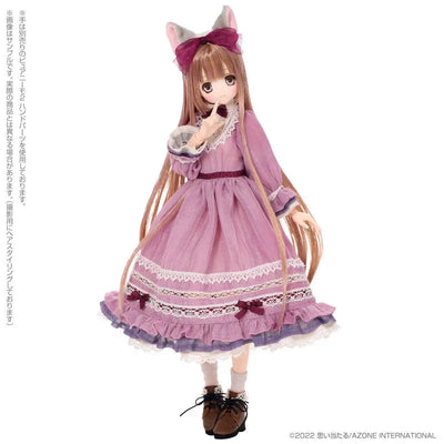 Sarah's a la Mode Sarah - meow x meow a la mode - Secret Story - Violet Lilac ver. (Azone)ㅤ – Azone International – ActionFigureBrasil — close