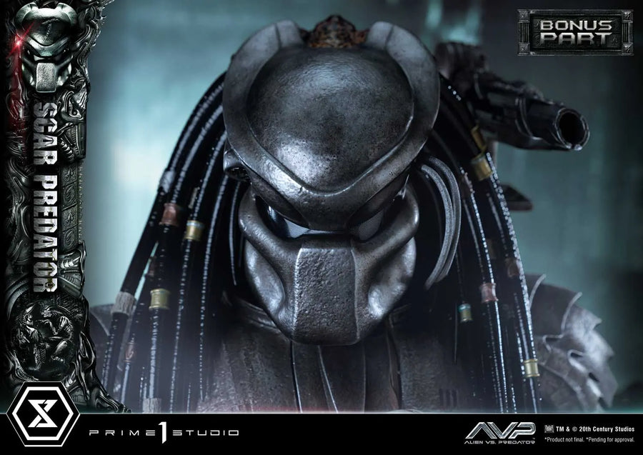 Scar Predator (Deluxe Bonus Version) Ailen vs.Predator – Prime1Studio – ActionFigure Brasil