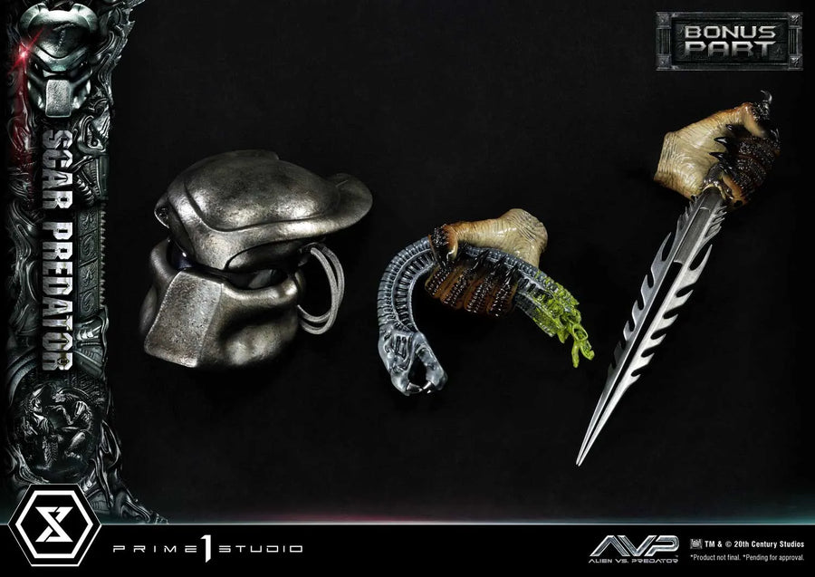 Scar Predator (Deluxe Bonus Version) Ailen vs.Predator – Prime1Studio – ActionFigure Brasil