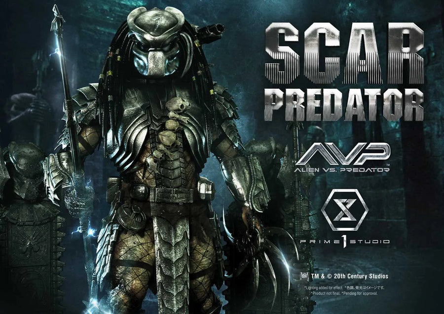 Scar Predator (Deluxe Bonus Version) Ailen vs.Predator – Prime1Studio – ActionFigure Brasil