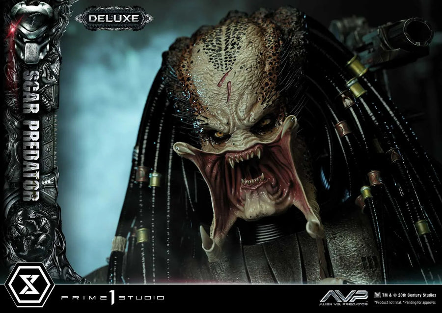 Scar Predator (Deluxe Bonus Version) Ailen vs.Predator – Prime1Studio – ActionFigure Brasil