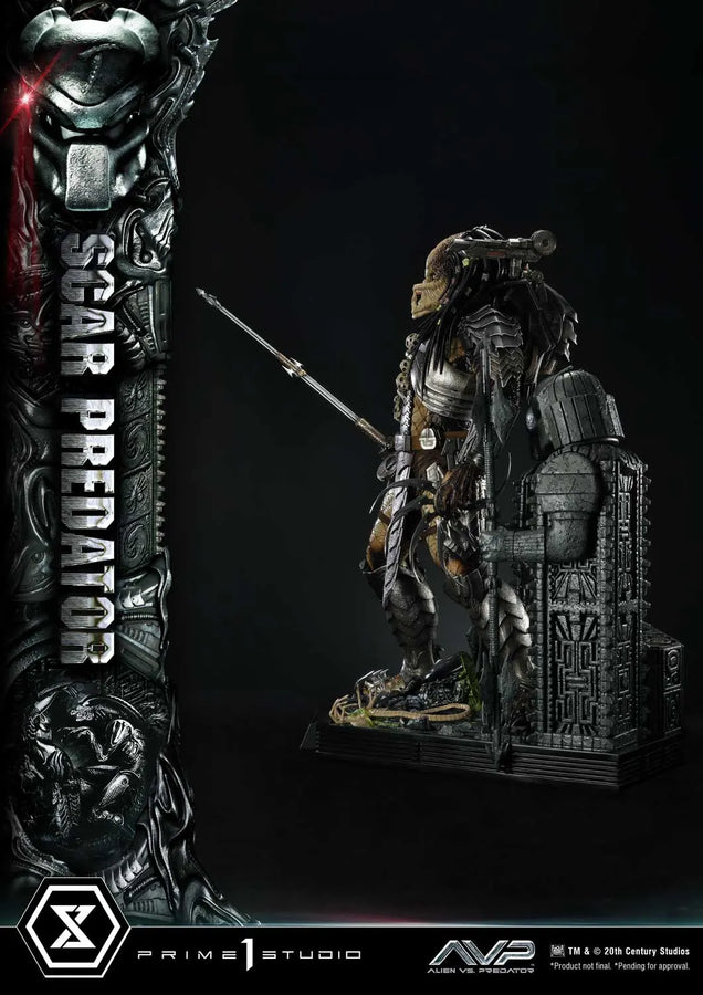 Scar Predator (Deluxe Bonus Version) Ailen vs.Predator – Prime1Studio – ActionFigure Brasil
