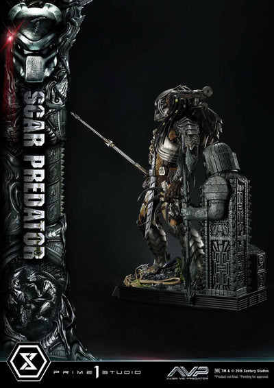 Scar Predator (Deluxe Bonus Version) - LIMITED EDITION: TBD (Deluxe Bonus Version) – Prime 1 Studio – ActionFigure Brasil — acessórios